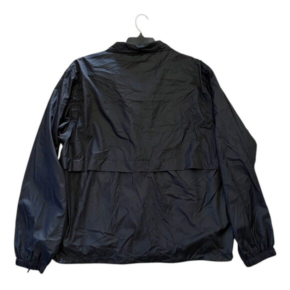 SUN MOUNTAIN Men XL Waterproof Golf Jacket Black Full Zip Lightweight Pockets - Picture 3 of 8